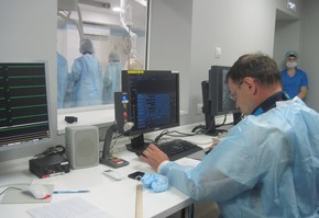 В Шарыповском филиале ООО «Центр современной кардиологии» начали делать  первые коронароангиографические обследования  пациентов.