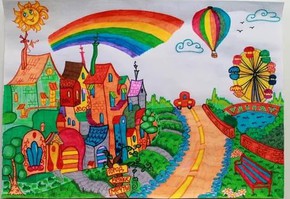 Школьников края приглашают принять участие в конкурсе детских рисунков «Город и посёлок моей мечты»
