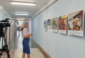 На Березовской ГРЭС открыли выставку шедевров импрессионистов