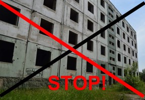 Заброшенные здания общежитий в Северном микрорайоне  опасны для людей!