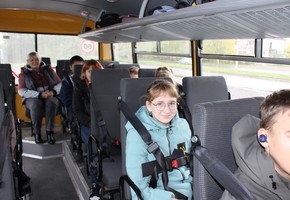 В г. Шарыпово сотрудники ГИБДД напомнили водителям школьных автобусов правила безопасной перевозки детей
